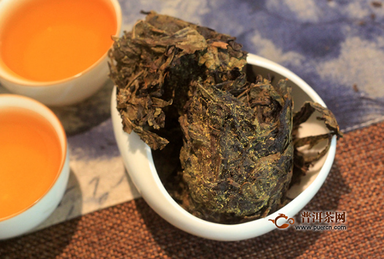 金花藏茶有什么功效?雅安金尖黑茶的特点